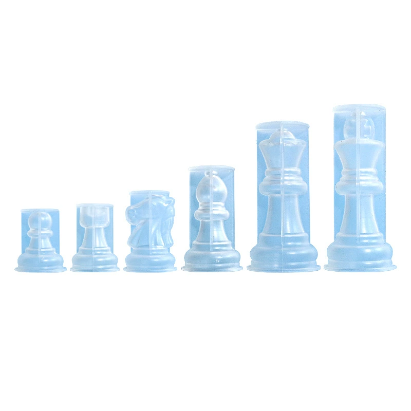 Three dimensional chess, silicone mold, handmade, mirror effect, (Cross-border trading)