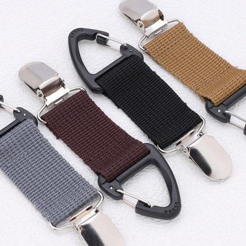 Outdoor travel multi-functional grass hat clip bag hat portable storage clip sun hat hanger anti-lost clip