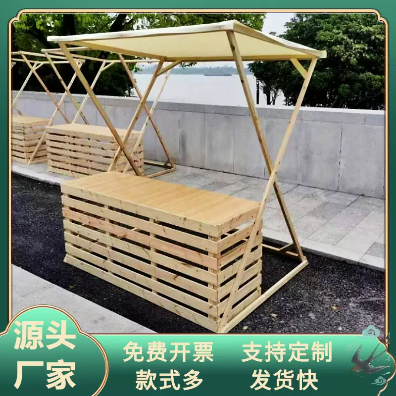 定制户外市集摊位展示架售货夜市网红摆摊小推车活动棚架子防水