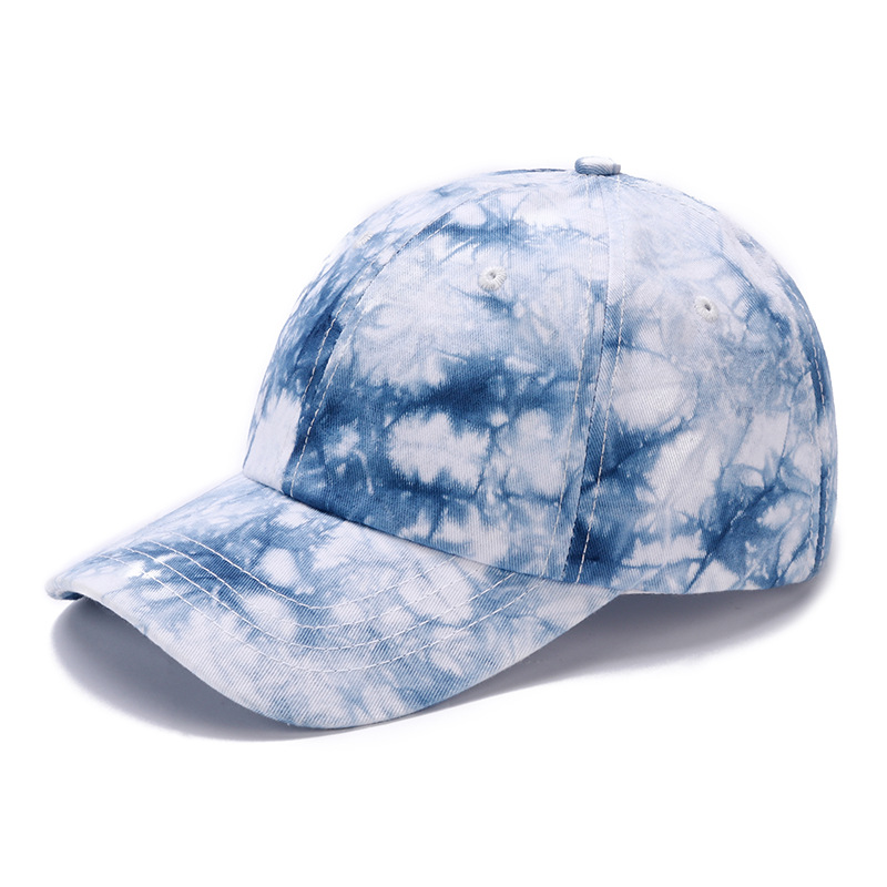 Nuevo sombrero de béisbol de alta gama grande teñido sombrero de sombrero de impresión de teñido al aire libre personalizado image 4