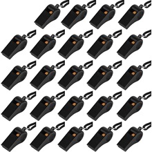 O 87318 ABS Black Plastic Whistle ��ɫ���Ͽ��� �羳�W��