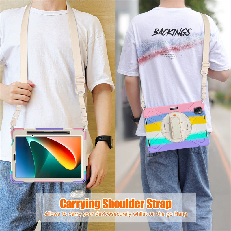 Подходит для Xiaomi PAD5 Pirate King Color silicon плatinформ набор Mi PAD5 Pro вращающийся Smedoic корпус