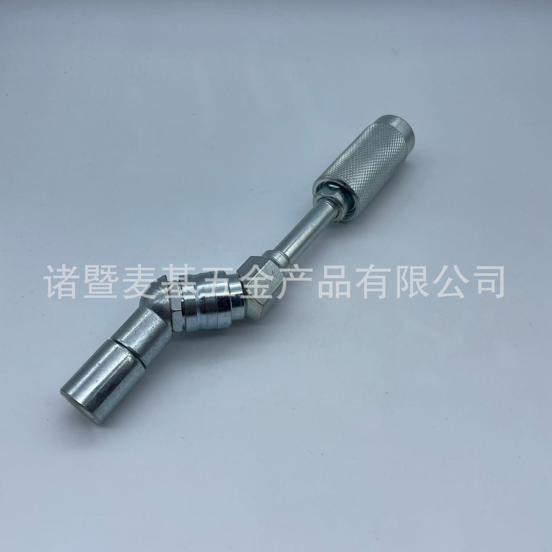 360°旋转连接头打油嘴 黄油枪配件打油工具润滑油枪适配器