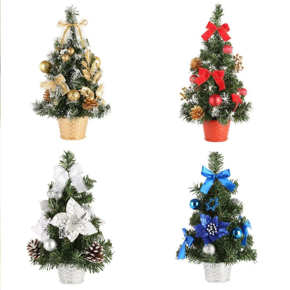 Mini Christmas tree tabletop decoration, artificial, 20/30/40 cm, pre‑decorated