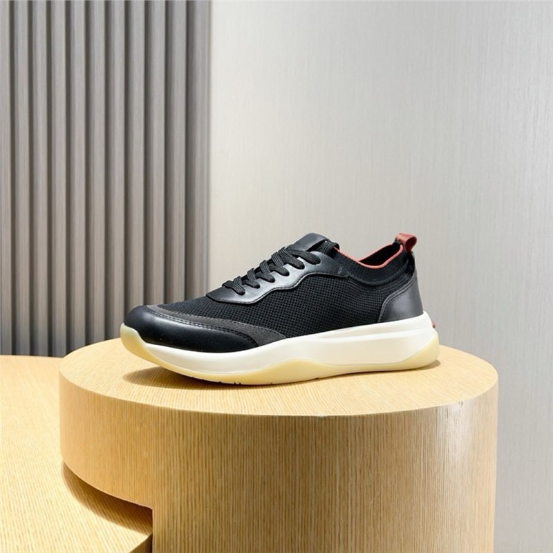 运动休闲鞋真皮网面透气厚底增高潮牌时尚LP英伦欧洲站2025夏新款