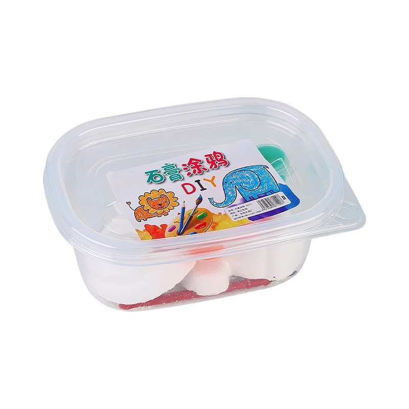 Muñeca de yeso DIY hecha a mano pintada de colores Temporada de graduación de jardín de infantes recompensas para niños y niñas pequeños regalos de cumpleaños