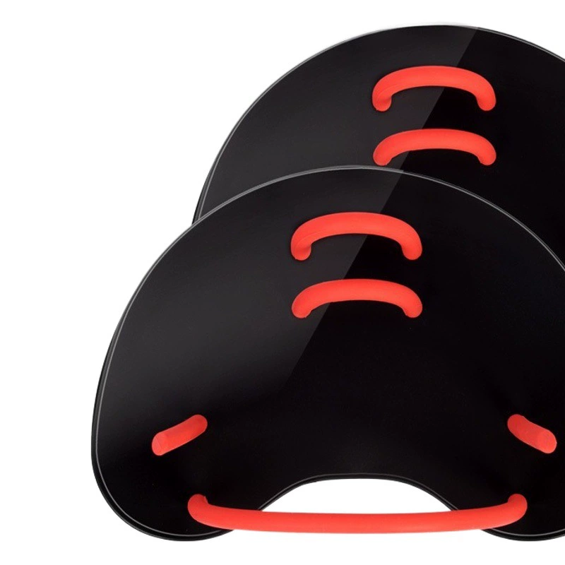 Трансграничные профессиональные ласты для тренировки навыков плавания, тренировок по плаванию, универсальные ласты на половину ладони, снаряжение для плавания, лопасти для ладоней.