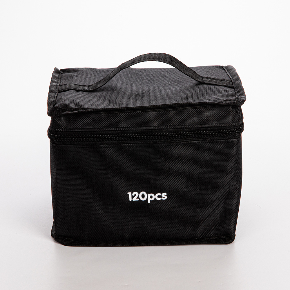 Juego de rotuladores de doble punta, de un solo color, de gran capacidad, 48 colores, 80 colores, 36 colores, 60 colores, 168 rotuladores a base de aceite, rotuladores de dibujo transfronterizos