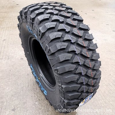 Cross-Border Mt Mud Terrain Off-Road Tires Lt215/235/245/265/285/65 70 75R15 16 17 18 (Off-road şinlər) - lt21575r15-white-mt-mud-floor-6-layers