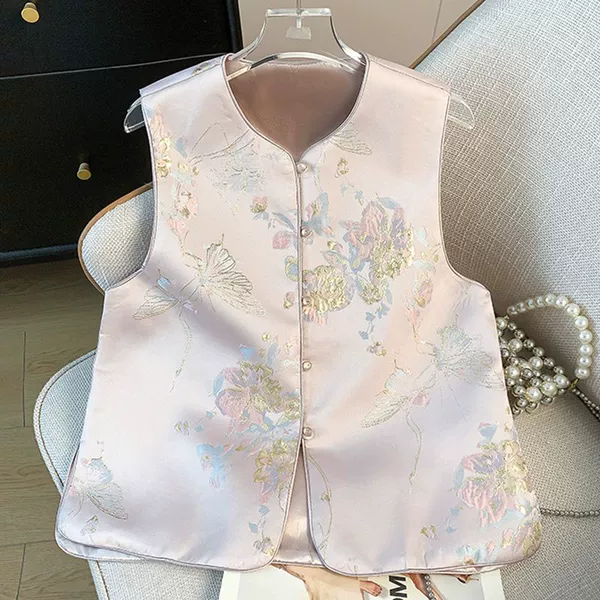 Fuchsia vest