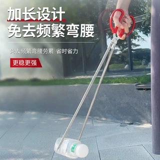 捡垃圾夹子火钳环卫长柄取物孕妇免弯腰拾物加长赶海不锈钢防滑夹
