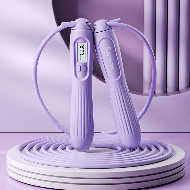 포도 보라색 긴 로프