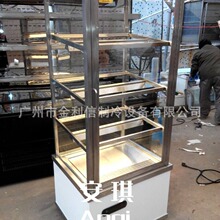 安琪牌立式直角热酥柜老婆饼保温柜菠萝包绿豆饼保暖展示柜