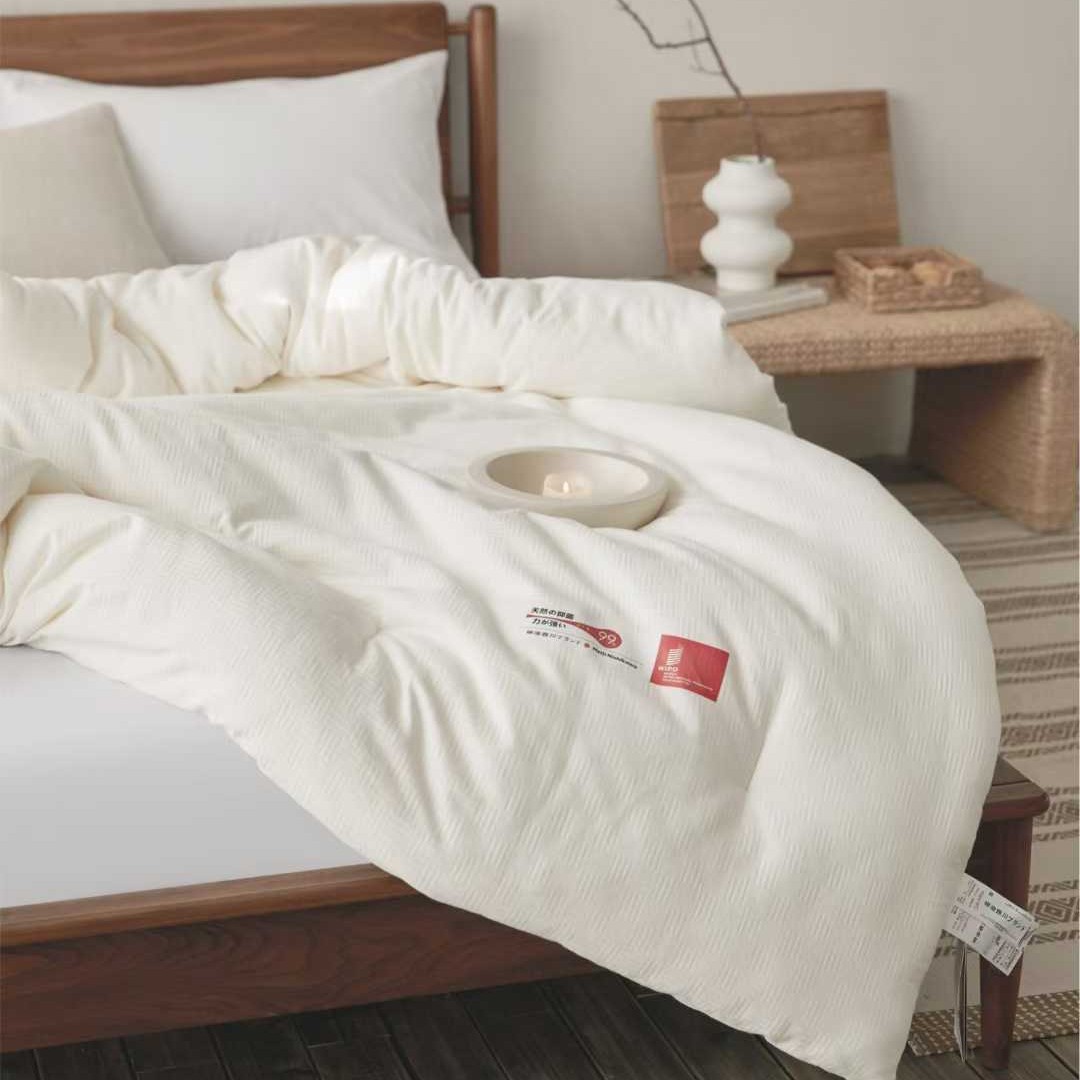 Japanese-Style Meiji Nishikawa Soybean Quilt, 33% Cotton Soy Fiber Winter Quilt, Spring and Autumn Quilt, Air-Conditioning Quilt, Double Quilt