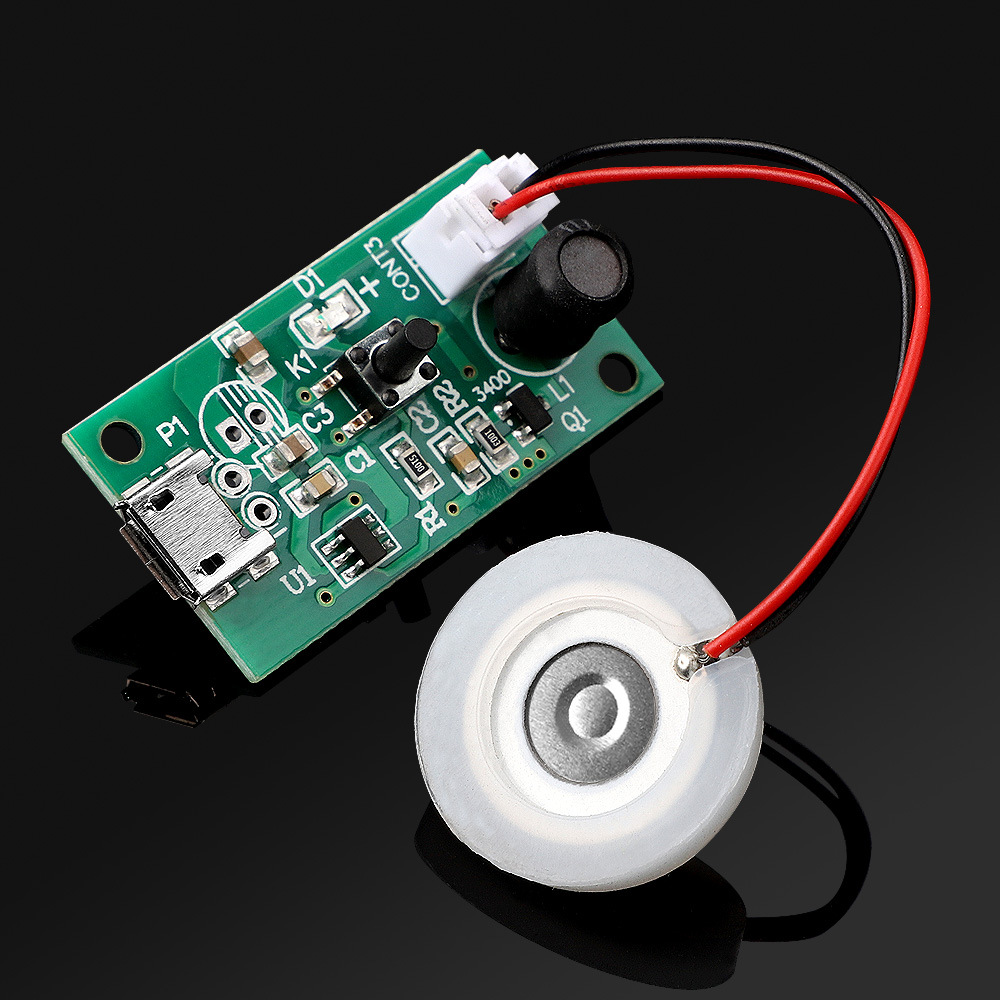 USB mini humidificador Módulo de atomización traje circuito unidad placa base pcba pulverizador niebla Volumen 5V