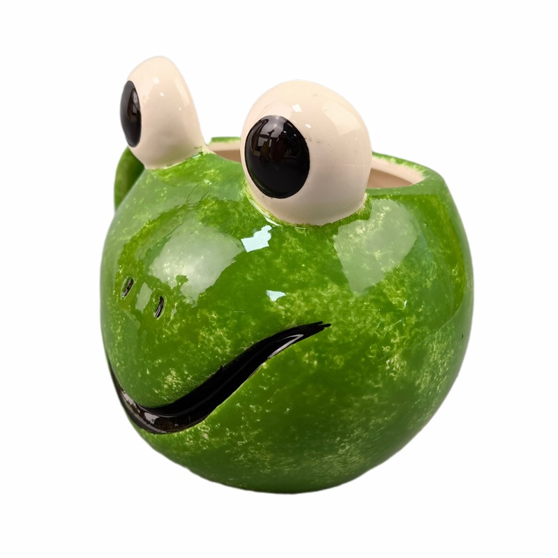 Selección estricta Super lindo Rana taza de cerámica de dibujos animados creativo lindo niños leche desayuno taza de café