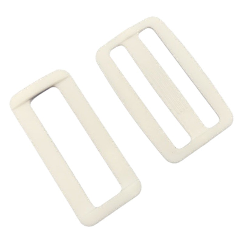 Plastic White Square Buckle, D-Ring Buckle, Three-Way Buckle, Backpack Adjustment Buckle, Luggage Accessories, Date Buckle, Fastener