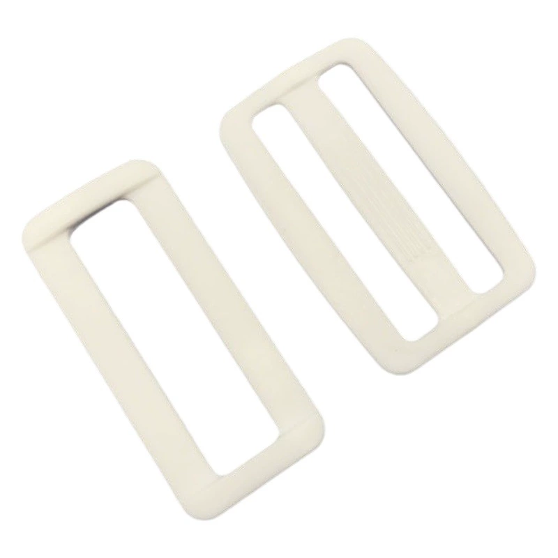 Заводская поставка пластиковая квадратная пряжка белая японская Пряжка для губ три пряжки рюкзак Регулируемая пряжка аксессуары для багажа