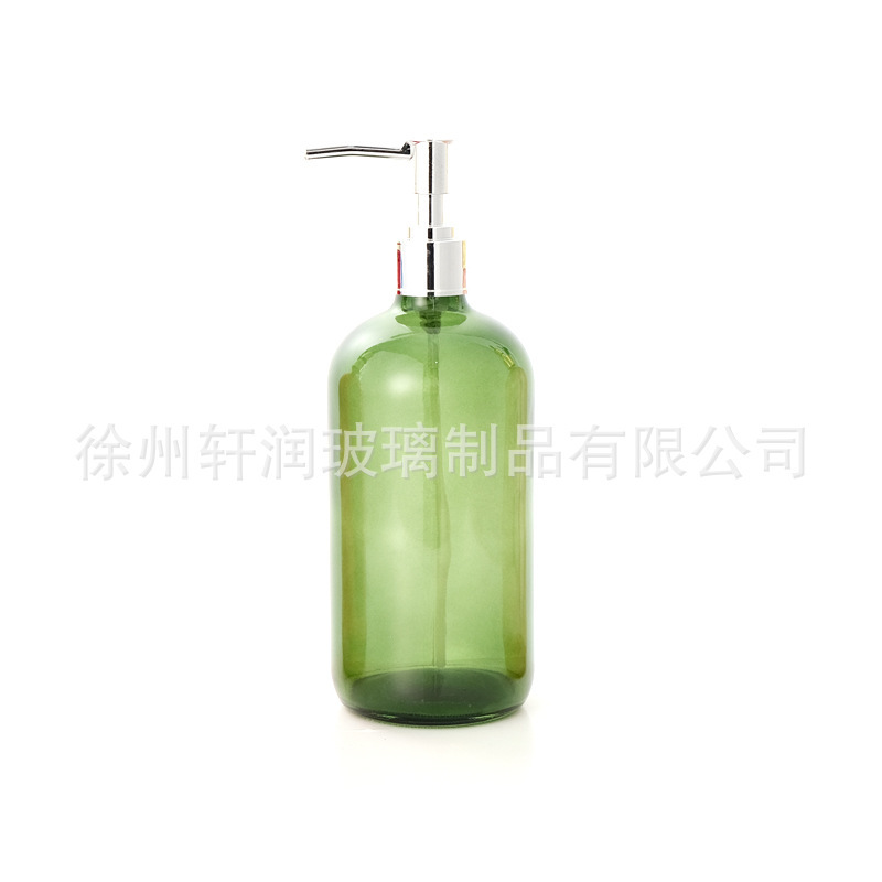 卸売プッシュ式手指消毒剤ガラスボトル詰め替えボトルホテルB&B家庭用カラーローションシャワージェル空ボトル|undefined