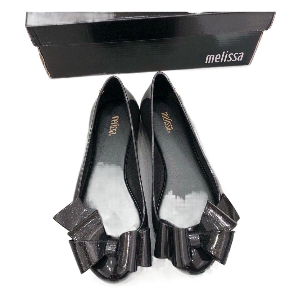 Весна и лето 2023 Новые туфли Melissa Big Windmill Bow Jelly Shoes Сандалии принцессы Туфли с мелким ртом