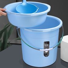 塑料桶25升塑料水桶手提加厚洗衣桶家用桶宿舍洗衣裝水洗車沖涼大