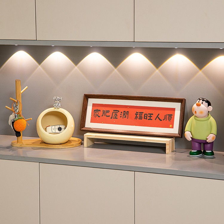 客厅入户钥匙收纳玄关摆件胖虎家肥屋润摆画鞋柜置物架装饰品乔迁