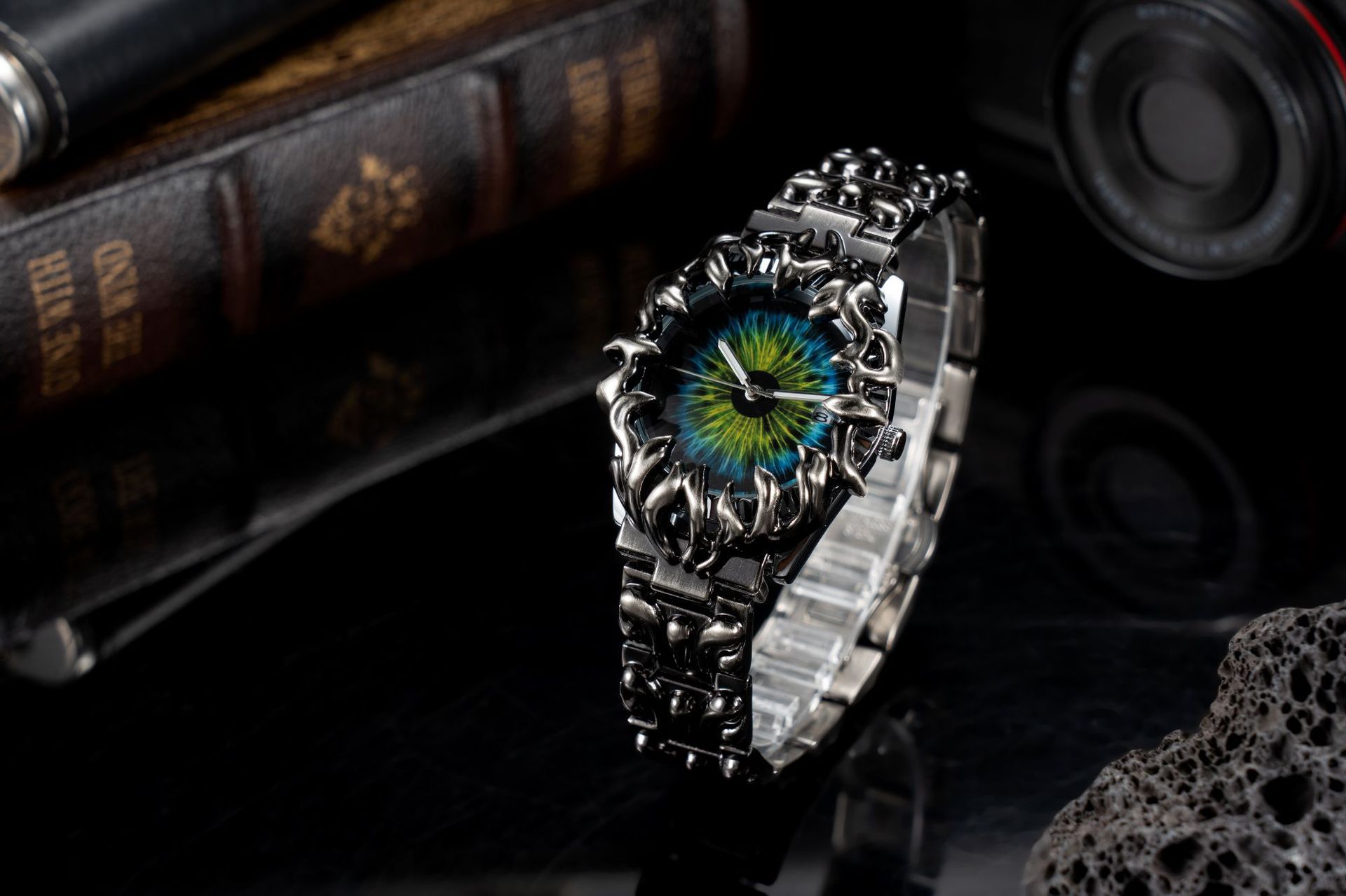 Men's Mechanical Watch Retro Y2k Alabaster Style Luxury Piece_voghion.com