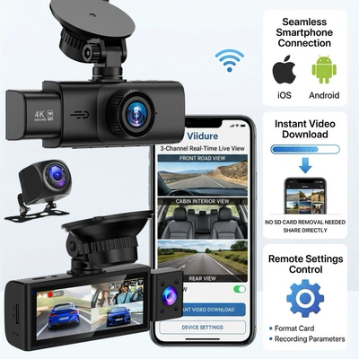 Driving recorder – recorder, and reverse camera