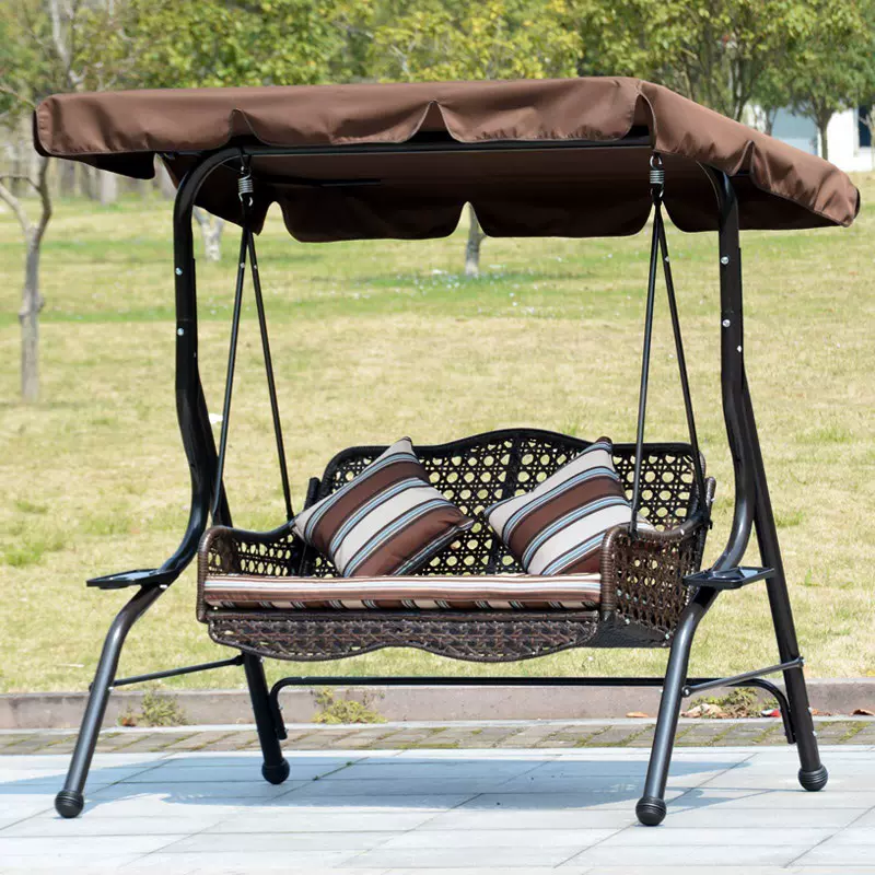 秋千户外花园吊椅阳台室内家用室外庭院懒人双人吊床荡秋千椅摇椅