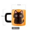 Cute gato taza de regalo de cumpleaños taza de regalo de mano taza de regalo caja de regalo pareja un par de tazas de agua taza de café casera