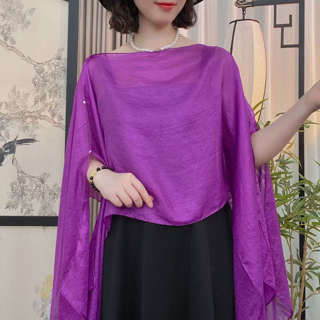 보라색 [길이, 폭 150*45cm]