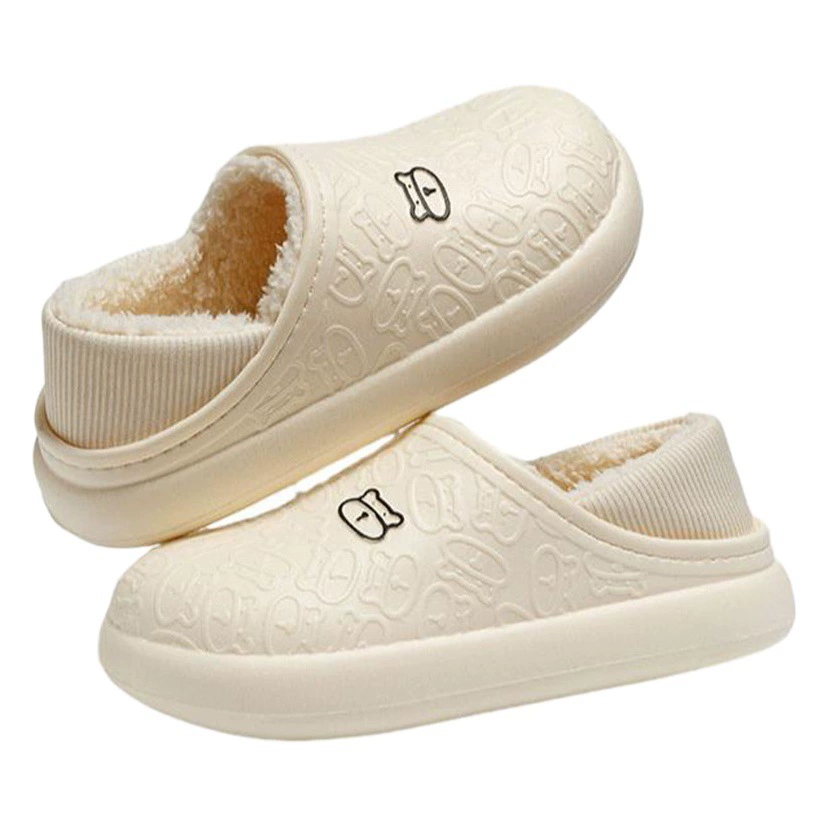 2023 новая водонепроницаемая сумка с хлопковыми тапочками для любителей женской домашней одежды, нескользящая теплая хлопковая обувь на флисовой подкладке, Мужская зимняя обувь