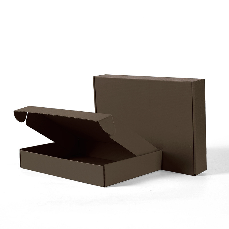 Caja de avión de color e-commerce embalaje Embalaje de ropa cartón corrugado desgaste armadura caja de embalaje logotipo impresión en color