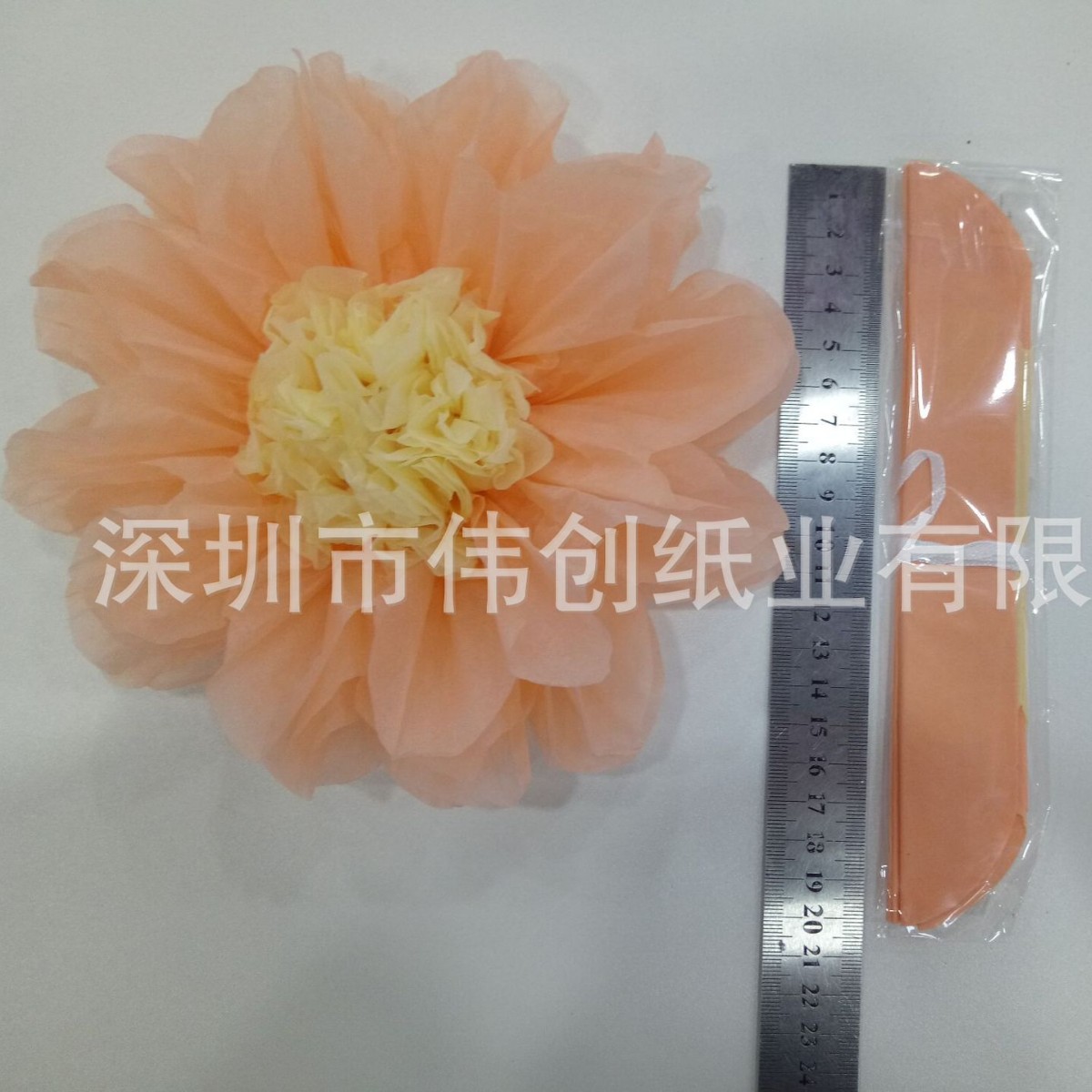 8 인치 암술 종이 꽃