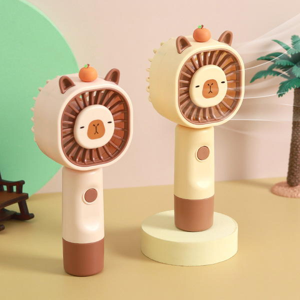Handheld small lightweight air fan for students for traveling