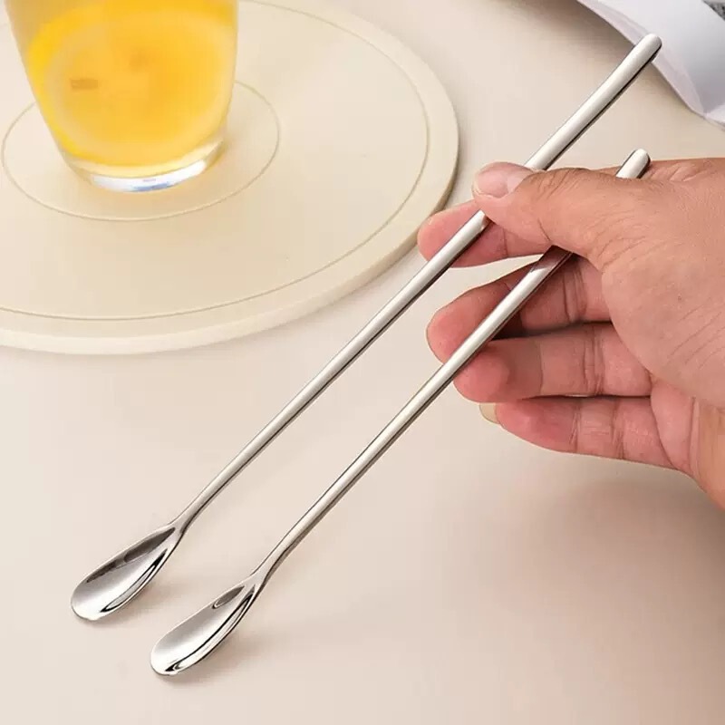 316L Stainless Steel Coffee Spoon Long Handle Stirring Spoon Exquisite Accessible Luxury Small Spoon Honey Spoon Milk Tea Dessert Stirring Stick 316L Stainless Steel Coffee Spoon Long Handle Stirring Spoon Exquisite Accessible Luxury Small Spoon Honey Spoon Milk Tea Dessert Stirring Stick