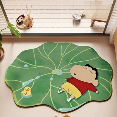 Xiaoxin Diatom Mud Bathroom Mat, Avtomobil döşəmə paspasları - lotus-leaf-xiaoxin-b-4060-wear-resistant-and-dirt-resistant-diatom-mud
