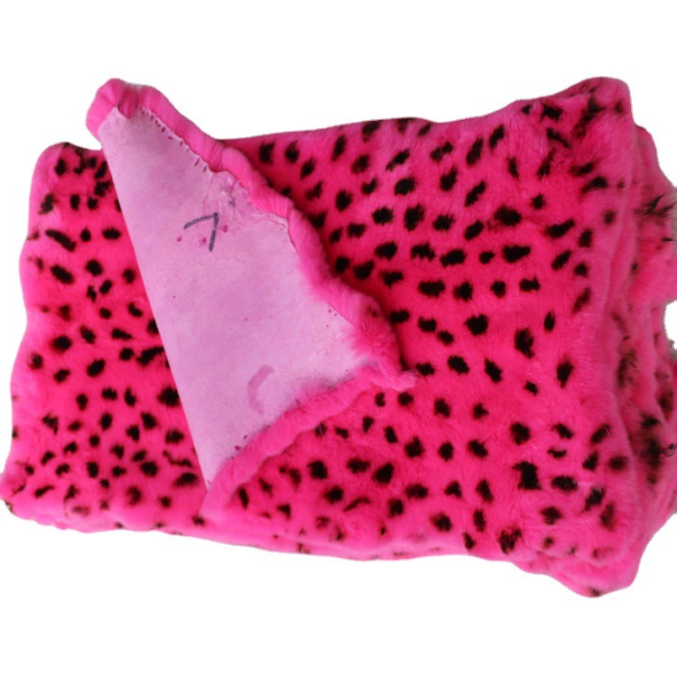 The whole wholesale ostics rabbit skin color, colorful rabbit hairy mobile phone case raw material bag cuff collar collar rabbit hair true