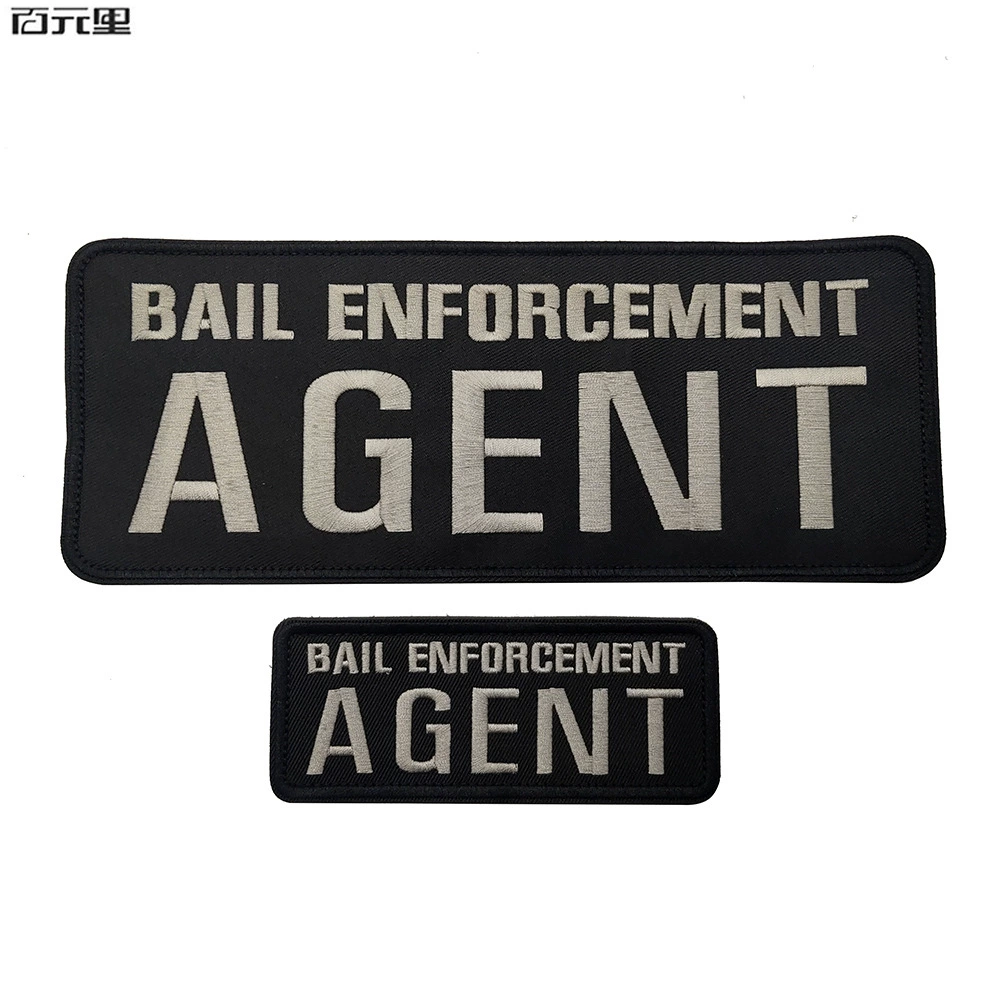 Тактический жилет судебного исполнителя по делу BAIL лицевой и задний с большими нашивками спинки, застежка на липучке, моральный эпитет