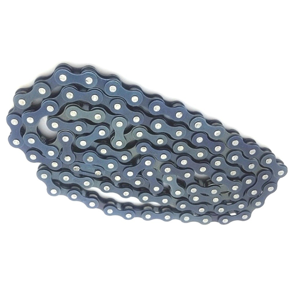 Cadena de bicicleta de estrella roja de tres ruedas, cadena de bicicleta de velocidad única de 1,3 metros de largo, 103 accesorios