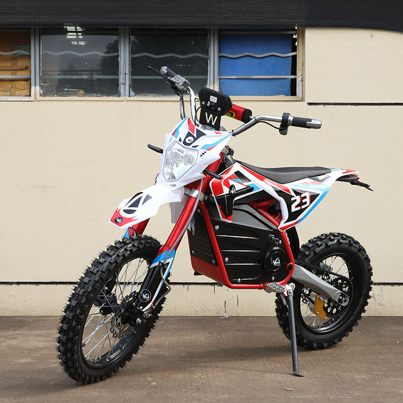 Factory Produces Youth Electric Off-Road Motorcycle 60V2000W1500W20A Lithium Battery Two-Wheel Venue Vehicle