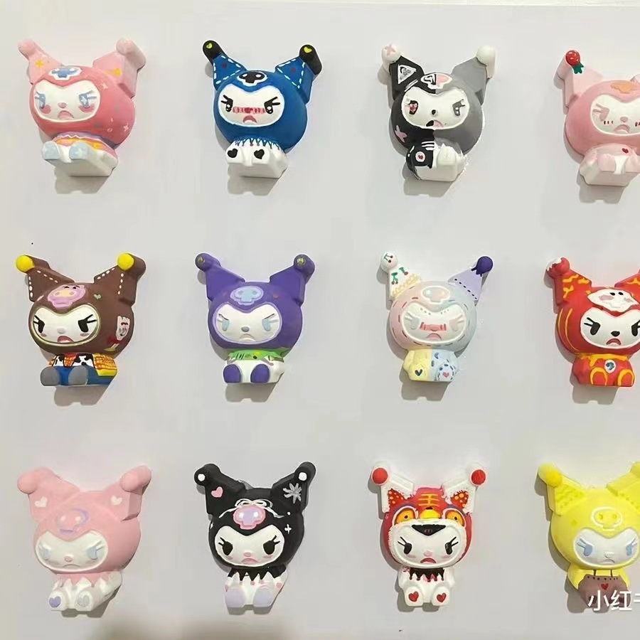 Wholesale Net red explosion backpack Bear rabbit plaster doll special wholesale graffiti DIY Square night market stall