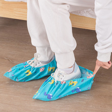 家用室内鞋套学生机房透气布料可反覆水洗成人防滑脚套耐磨布鞋套