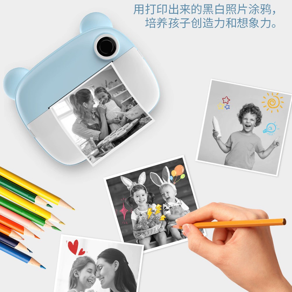 Polaroid, ручная камера, объектив для фотосессий, маленькая игрушка, импортная, новая коллекция