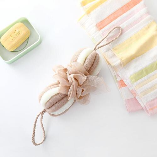 New type of stretchable bath ball, bath ball, bath ball, bath flower, back rub, foaming toiletries wholesale