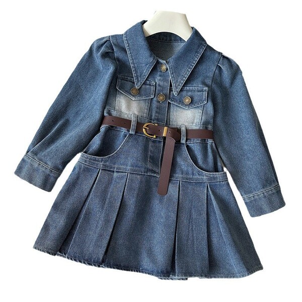 Fashionable denim dress