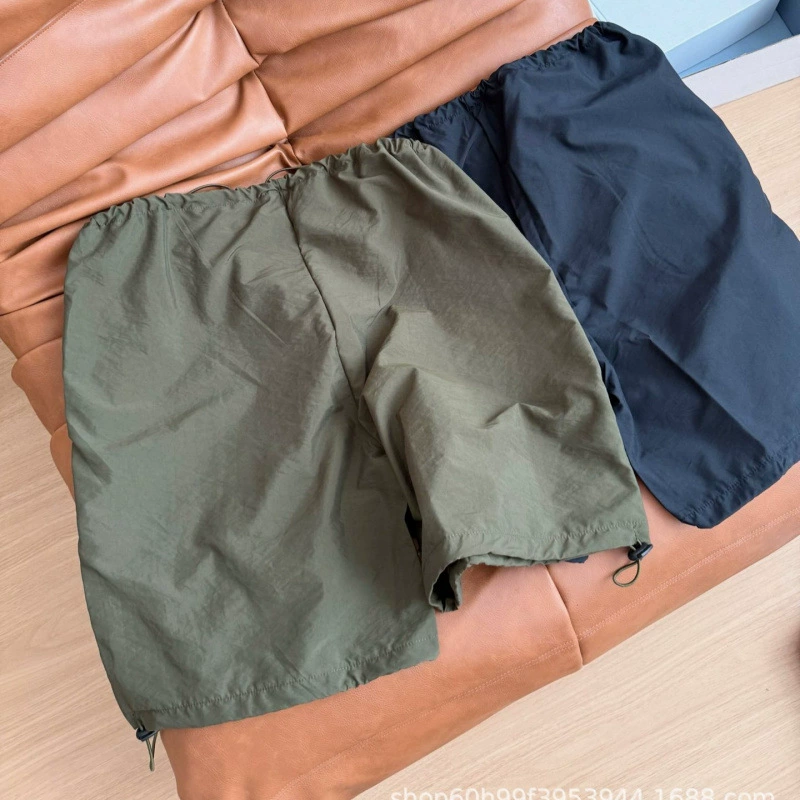 25 новых летних стилей, модные простые брюки в корейском стиле с эластичной резинкой на талии, рабочая одежда