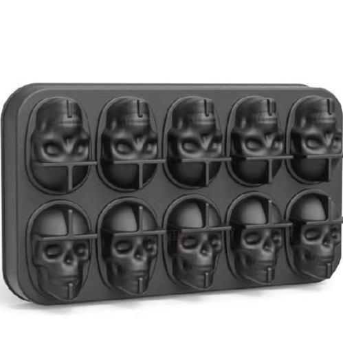 Molde de cubo de hielo de silicona molde de hockey sobre hielo 4 rejilla 4 Bola 6 rejilla 6 Bola 8 rejilla 8 bola caja de hielo cuadrado redondo cubo de hielo molde