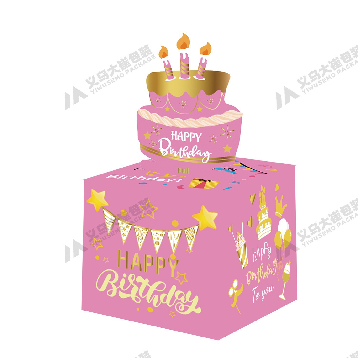 스팟 핑크 케이크 스타일 52