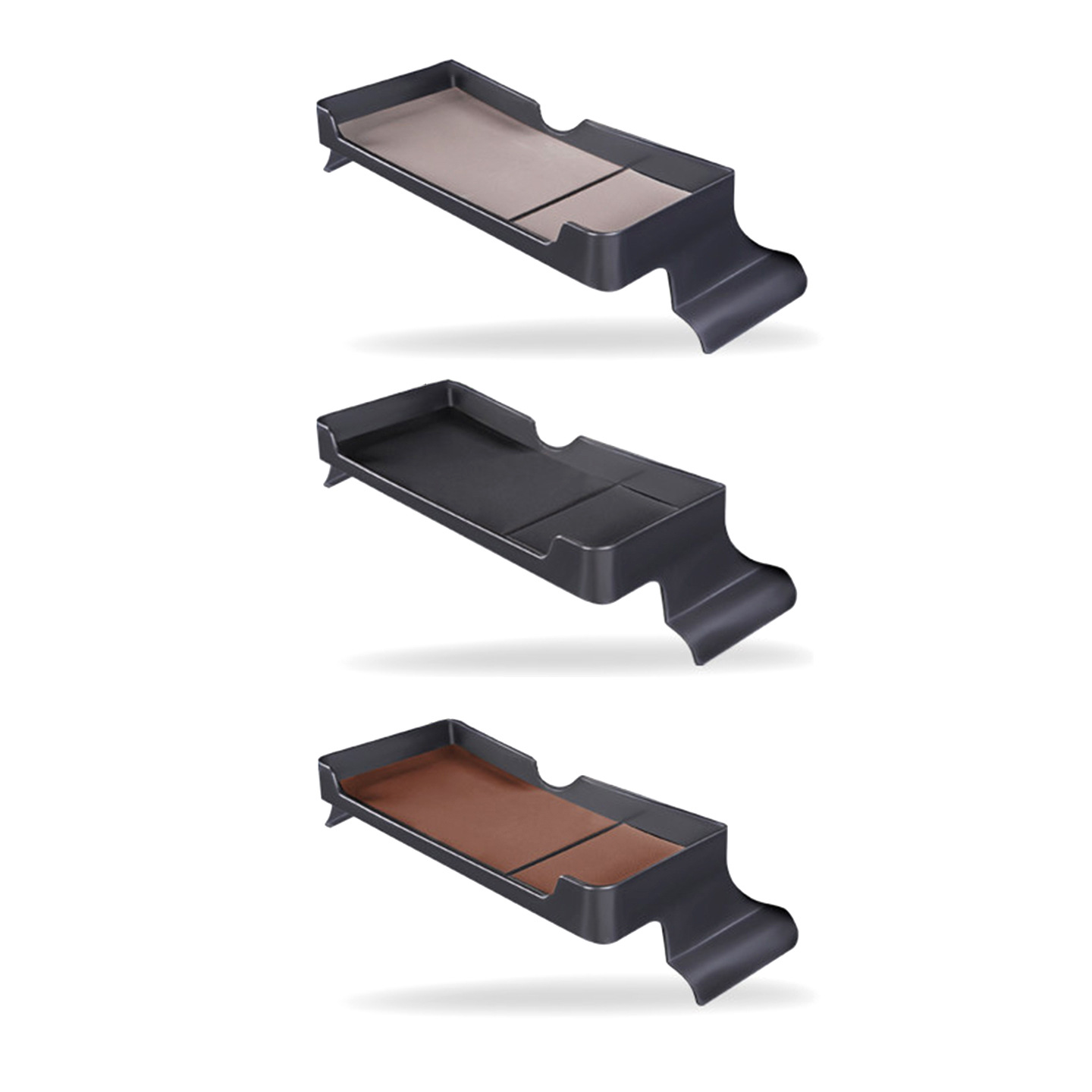 Suitable for Volvo 18-26 Models Xc60 S60 V60 Under-Screen Storage Box Central Control Layered Storage Organizer for Cars